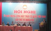 Ouverture de la 4è conférence du Comité Central du Front de la Patrie du Vietnam