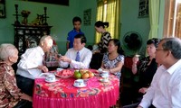 Truong Tan Sang présente ses voeux à la province de Long An