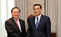 Hoang Trung Hai rencontre un vice-Premier Ministre chinois