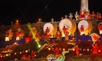 La fête des tambours et des percussions au festival de Hue