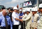 Le vice-PM Hoàng Trung Hai à la mise en chantier du pont Saigon 2