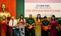 Vernissage de l’exposition sur la solidarité Vietnam-Cambodge