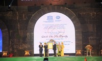 La citadelle des Hô a reçu le certificat de patrimoine culturel mondial