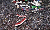 Grandes manifestations en Egypte