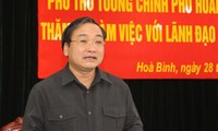 Hoang Trung Hai appelle Hoa Binh à reviser ses plans d'urbanisation