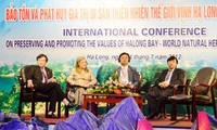 Séminaire international sur la préservation et la valorisation de Halong