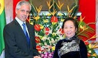 Le vice-président bolivien Alvaro Garcia Linera en visite au Vietnam