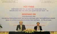 Colloque sur l’accord de partenariat et de coopération intégrale Vietnam-UE