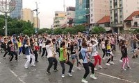 Flash mob, la passion des jeunes