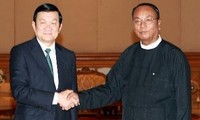 Activités du président Truong Tan Sang au Myanmar
