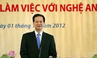 Le Premier Ministre Nguyen Tan Dung en tournée à Nghê An