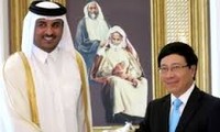 Le chef de la diplomatie du Vietnam au Qatar