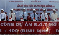 Mise en chantier du tronçon de la nationale 1A traversant la province de Binh Dinh