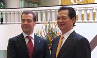 Entretien Nguyen Tan Dung-Dmitry Medvedev
