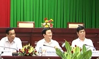 Le président Truong Tan Sang en tournée de travail à Soc Trang