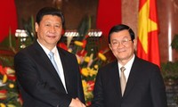 Entretien Truong Tan Sang-Xi Jinping