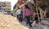 Des véhicules militaires poids lourds à destination de l’opposition syrienne
