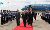 Le secrétaire général du Parti Nguyen Phu Trong entame sa visite en Thailande