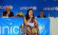 Nguyễn Phương Anh, jeune handicapée exemplaire du monde