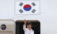 La présidente sud-coréenne en visite en Chine