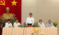 Le Premier Ministre Nguyen Tan Dung en tournée à An Giang