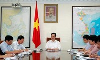 Le Premier Ministre Nguyen Tan Dung rencontre les responsables de Lai Châu