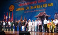 Clôture du festival artistique Vietnam-Cambodge-Laos-Myanmar