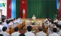 Le secrétaire général du PCV travaille avec Bac Ninh sur l’édification du Parti