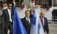 Le président français entame sa visite de trois jours en Israël