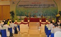 Forum des entreprises du delta du Mékong, de Hanoi et de Ho Chi Minh ville