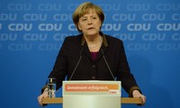 La chancelière allemande Angela Merkel annonce son nouveau gouvernement