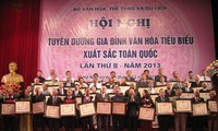 L’honneur aux familles culturelles exemplaires du Vietnam en 2013