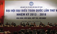 Clôture du 5è Congrès de l’Union des associations d’amitié du Vietnam