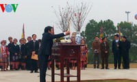 Le président Trương Tấn Sang à la fête des couleurs printanières