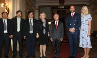 Le prince héritier de Norvège en visite à Ho Chi Minh ville
