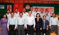 Le président du front de la patrie du Vietnam en tournée à Ninh Thuân