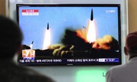 Pyongyang procède à de nouveaux tirs de 16 missiles à courte portée en mer