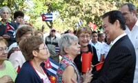 La visite de Nguyen Tan Dung largement couverte par la presse cubaine