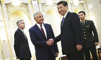 Rencontre entre Xi Jinping et Chuck Hagel