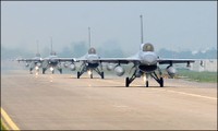 Début d'un exercice de défense aérienne américano-sud-coréen