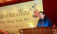 Célébration de la fête laotienne Bun Pi May à Hanoï
