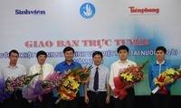 Vidéoconférence entre l’Union des étudiants vietnamiens et ses membres à l’étranger