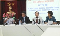  Les juristes vietnamiens  protestent contre l’installation de la plate-forme de forage chinoise
