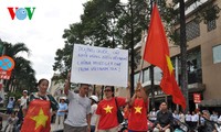 Plusieurs organisations de masse du Vietnam protestent contre l’installation illégale par la Chine