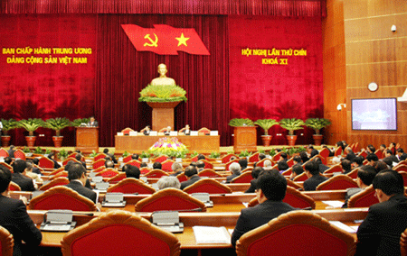 6è jour de travail du 9è Plénum du Comité central du Parti communiste vietnamien 