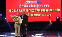 Concours « Étudier et travailler suivant l’exemple moral du président Ho Chi Minh »