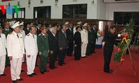 Les responsables vietnamiens aux funérailles des dirigeants laotiens
