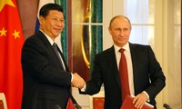 Le président russe en Chine