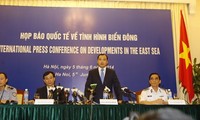 Conférence de presse internationale sur la situation en mer Orientale