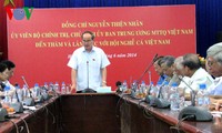 Nguyen Thien Nhan salue le rôle de l’Association des pêcheurs dans l’économie et la défense